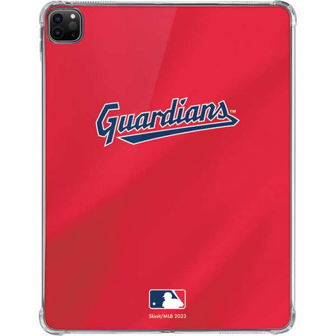 MLB Cleveland Guardians Alternate Road Jersey iPad Pro 11in (2024) Clear Case